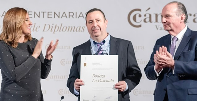 Reconocimiento a la bodega La Pascuala