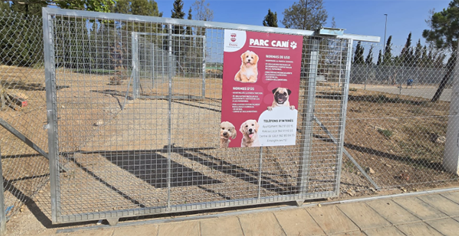 Mejoras en el pipicán del Paseo Félix Rodríguez de la Fuente