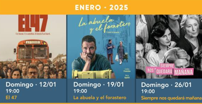 Comienza el ciclo de Cine de actualidad 2025