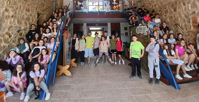 50 niñ@s participan en el Campamento de Pascua