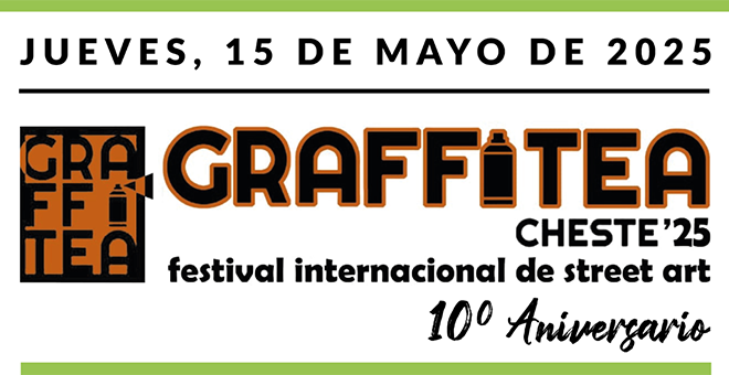 Todo preparado para Graffitea 2025