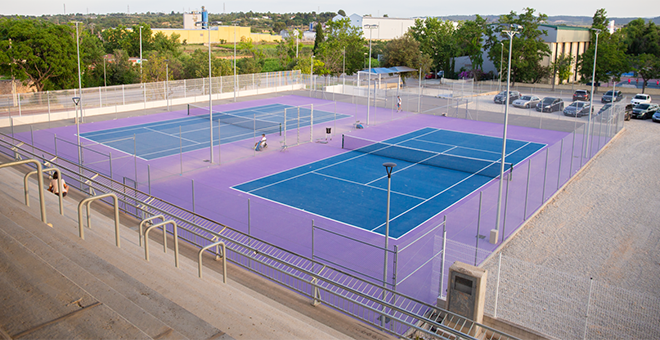 Se inauguran oficialmente las nuevas pistas de tenis municipales