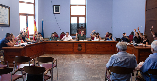 El Ayuntamiento celebra el Pleno de junio
