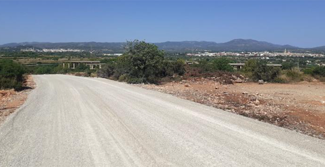 Reconstrucción de los caminos agrícolas
