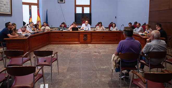 El pleno celebra la sesión ordinaria de septiembre