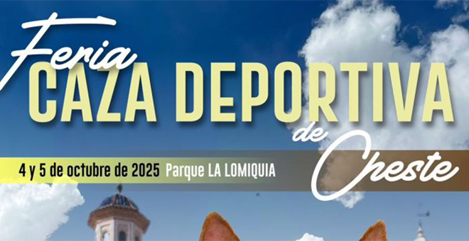 Cheste celebrará su primera Feria de la Caza Deportiva
