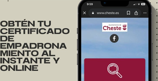 Ya se puede obtener el certificado de empadronamiento al instante por Sede Electrónica