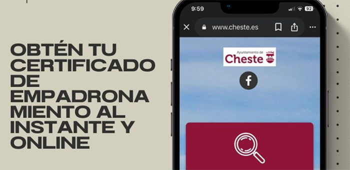 Ya se puede obtener el certificado de empadronamiento al instante por ...