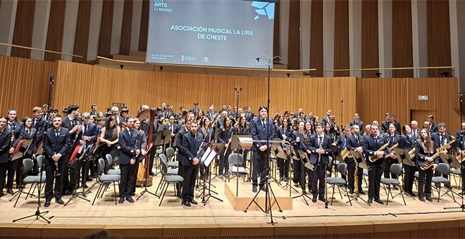 La Banda La Lira llena el Palau de Les Arts
