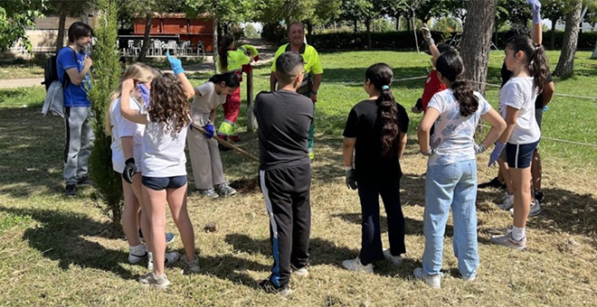 Semana del Árbol con la participación de los centros educativos