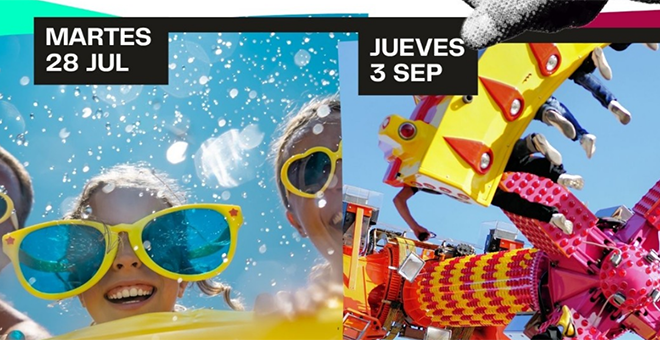 Excursiones de verano gratuitas a Aquarama y Terra Mítica